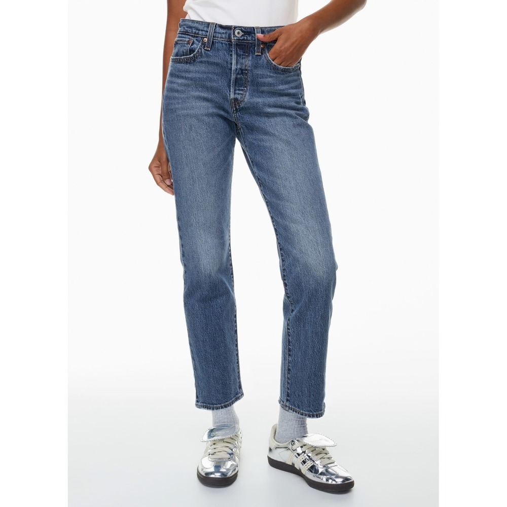 Levi's Wedgie Straight High Rise Crop Jeans Size 26